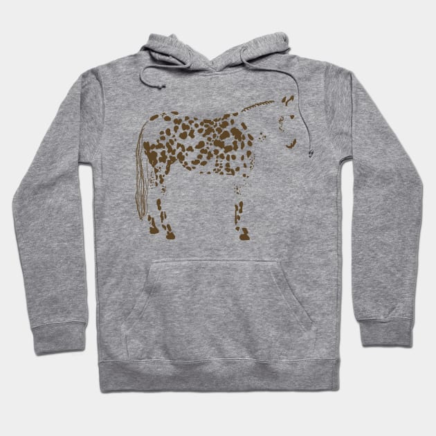 Appaloosa spots Hoodie by Crayle